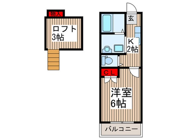 ア－バンハイツⅠの物件間取画像